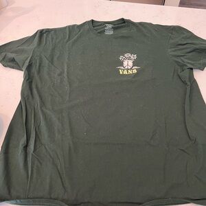 Vans Green Flower T-Shirt
